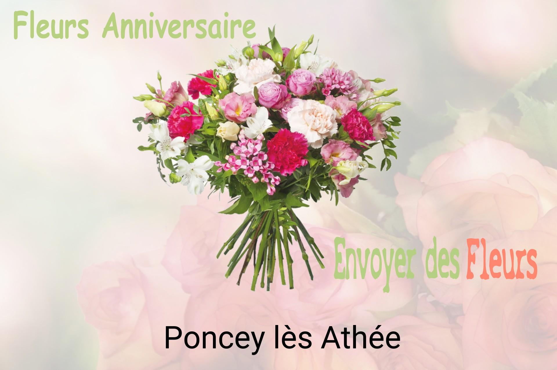 Bouquet de fleurs d’anniversaire livré à Poncey-lès-Athée