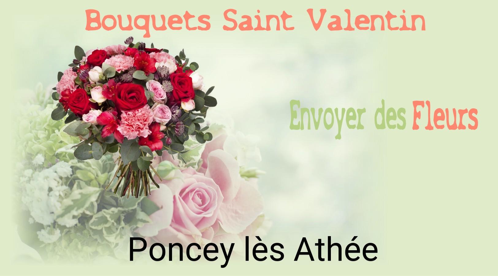 Roses de Saint-Valentin livrées à Poncey-lès-Athée